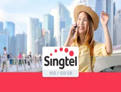 Singapore 4G Tourist Singtel SIM Card - Airport Pickup & Singtel Shops